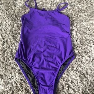 Jolyn Tie Back Onesie Purple Size 32
